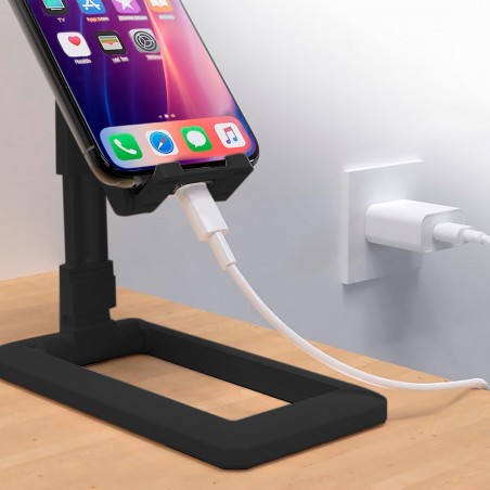 Soporte de escritorio plegable Soporte universal portátil para teléfono y tablet