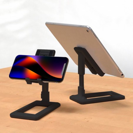 Soporte de escritorio plegable Soporte universal portátil para teléfono y tablet