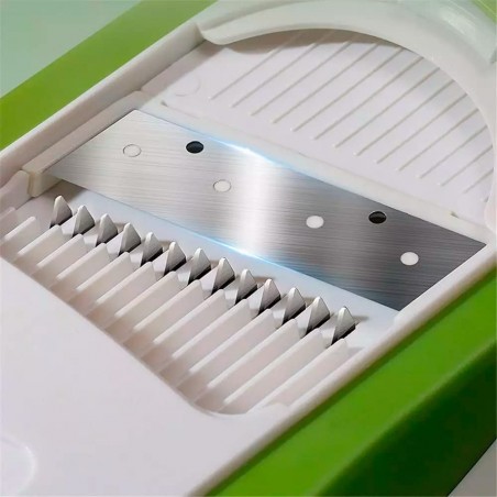 Mandolina de cocina cortadora de patatas Manual Multifunción cuchillas de acero