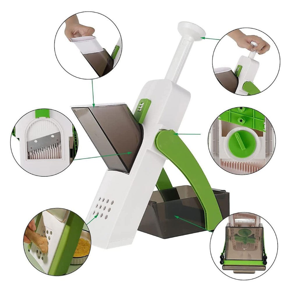 Mandolina de cocina cortadora de patatas Manual...