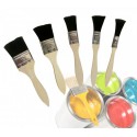 Set de 5 brochas profesionales para barnizar y pintar 79303