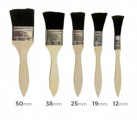 Set de 5 brochas profesionales para barnizar y pintar 79303