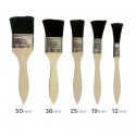 Set de 5 brochas profesionales para barnizar y pintar 79303