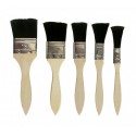 Set de 5 brochas profesionales para barnizar y pintar 79303