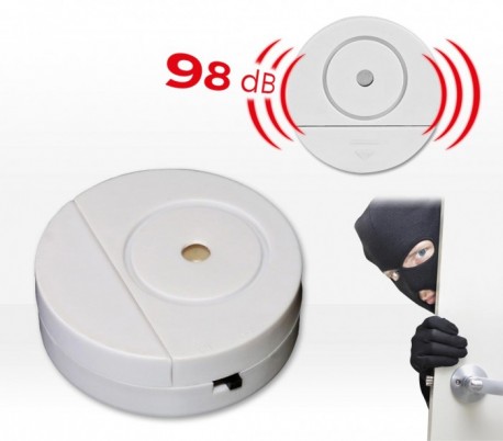 Alarma inalámbrica (98 dB) para puertas y ventanas SAFE ALARM - Protección y seguridad antirrobo para el hogar