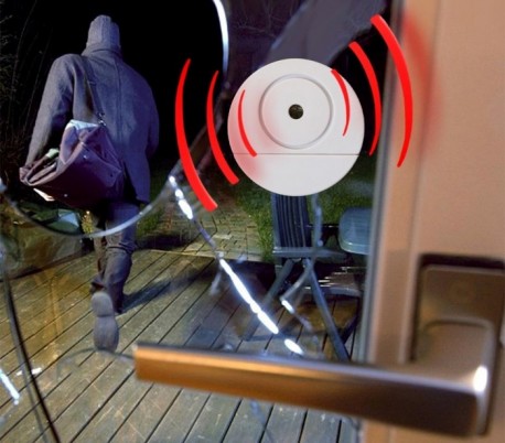 Alarma inalámbrica (98 dB) para puertas y ventanas SAFE ALARM - Protección y seguridad antirrobo para el hogar