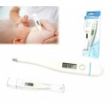Termómetro digital con pantalla LCD + Funda de regalo para el cómodo transporte - Óptimo para bebés COMFORT AID