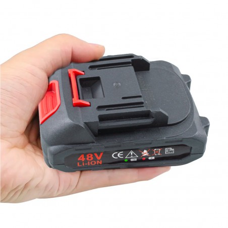 Batería de litio recargable 48V para mini motosierra y herramientas inalámbricas