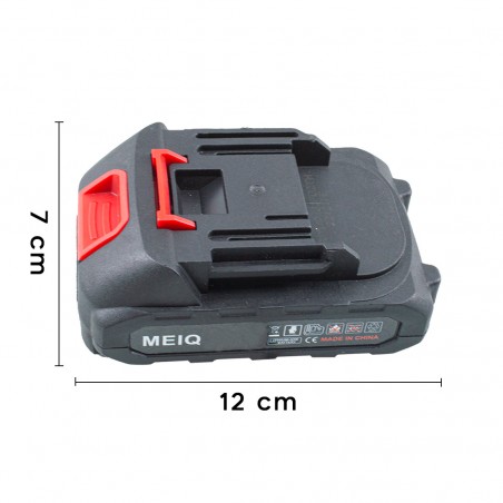Batería de litio recargable 21V para mini motosierra y herramientas inalámbricas