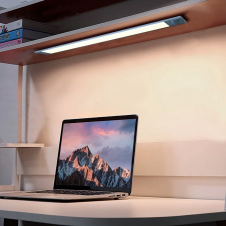 Tira 38 LED luz natural para armario 48cm sensor de movimiento recargable USB