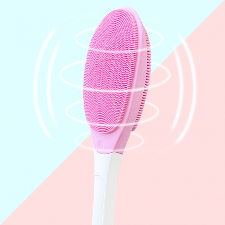 Cepillo de baño vibración eléctrica para masaje corporal a prueba de agua IPX7