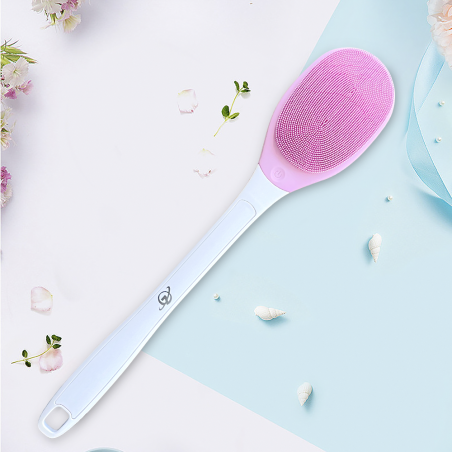 Cepillo de baño vibración eléctrica para masaje corporal a prueba de agua IPX7