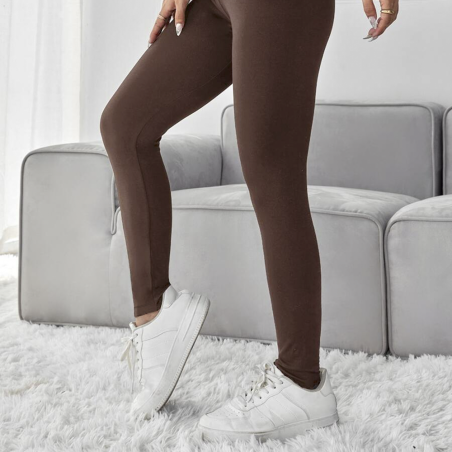 YALISHI Leggings cintura alta de mujer deportivos para verano de tela elástica