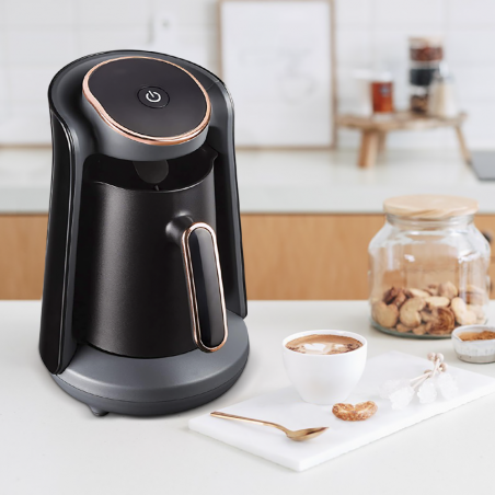 Hervidor eléctrico de café turco con jarra cafetera de 600 W capacidad 4 tazas