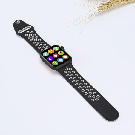 Smartwatch W26 PRO MAX Serie 8 con auriculares y correa deportiva dual Fitness