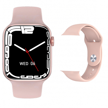 Smartwatch W26 PRO MAX Serie 8 con auriculares y correa deportiva dual Fitness