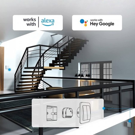 Sonoff dual R3 Lite Smart Switch Luz programable con redes duales