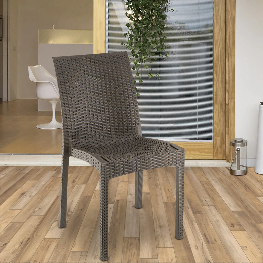 Conjunto de 2 sillas de jardín exterior JANET...