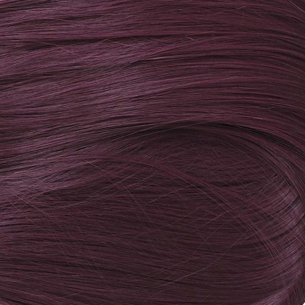 Extensión 4 Clips rojo caoba ondulado largo 50...