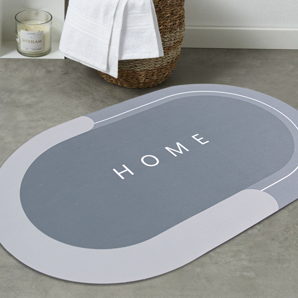 Alfombrilla ovalada antideslizante para el...