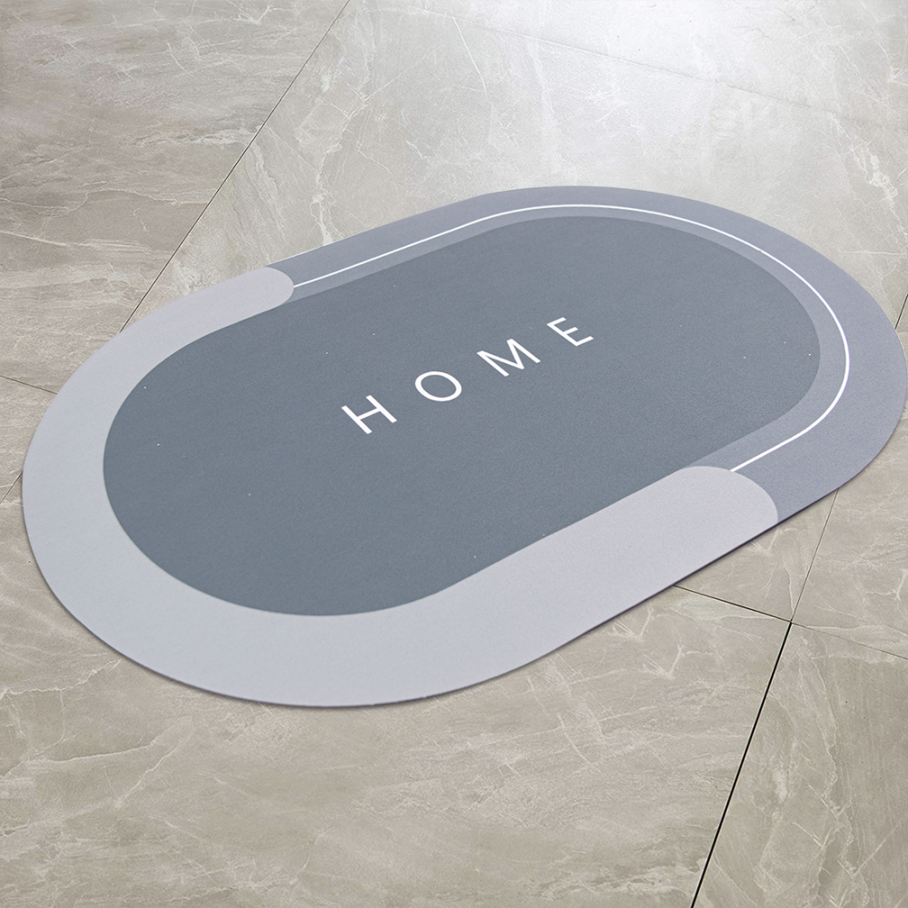 Alfombrilla ovalada antideslizante para el...