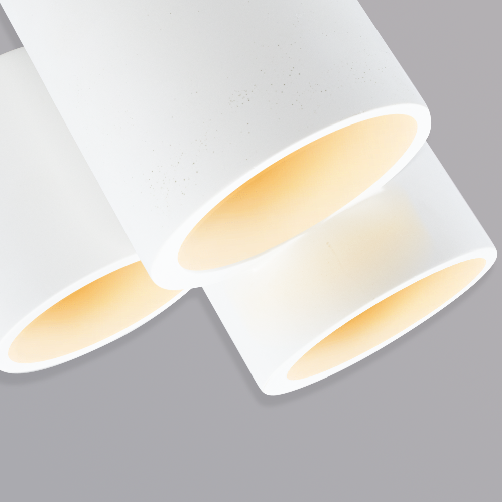 Aplique de pared de yeso  pintable luces de...