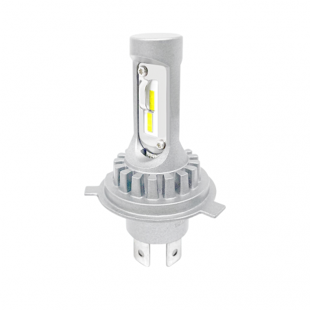 2 Bombillas M9 H4 LED Faros para Coche y Moto 1500LM 16W Luz Blanca 6000-7000K