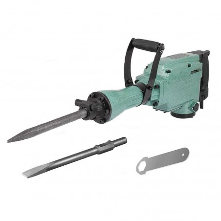 Martillo demoledor KRAFTROYAL 1400 W 65MM puntas de percusión incluye estuche