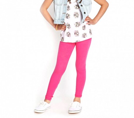 Pack de 8 leggins de varios colores térmicos para niñas de 4 a 14 años 