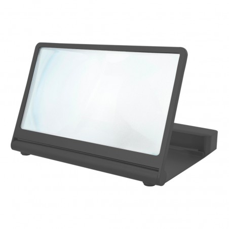 Lupa 3D amplificador de audio y video para smartphone con soporte