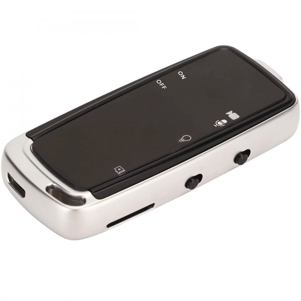 Mini grabadora de voz de video digital HD portátil Micrófono de bolsillo