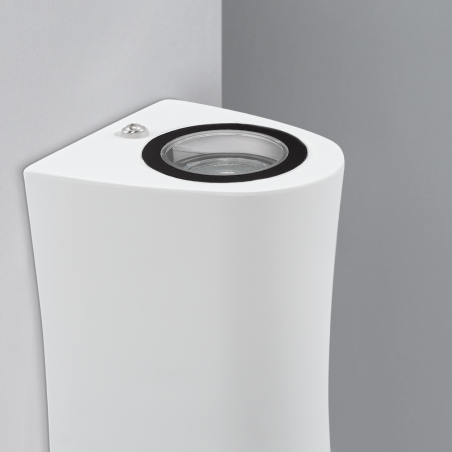 Aplique de yeso GU10 Montaje en pared Doble emisión de luz