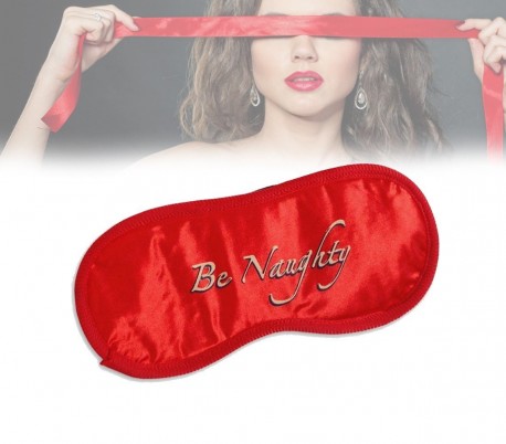 Set de 3 juguetes para sexo sadomasoquista HOT SET 748909 (incluye plumas + máscara + esposas) color rojo