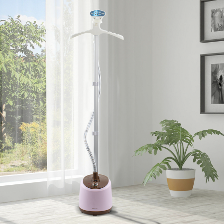 Plancha vertical 1800W Plancha a vapor depósito 2LT varilla extensible