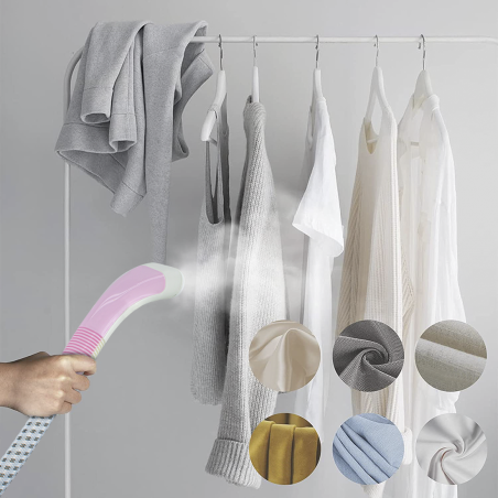 Plancha vertical 1800W Plancha a vapor depósito 2LT varilla extensible