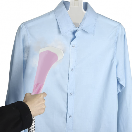 Plancha vertical 1800W Plancha a vapor depósito 2LT varilla extensible