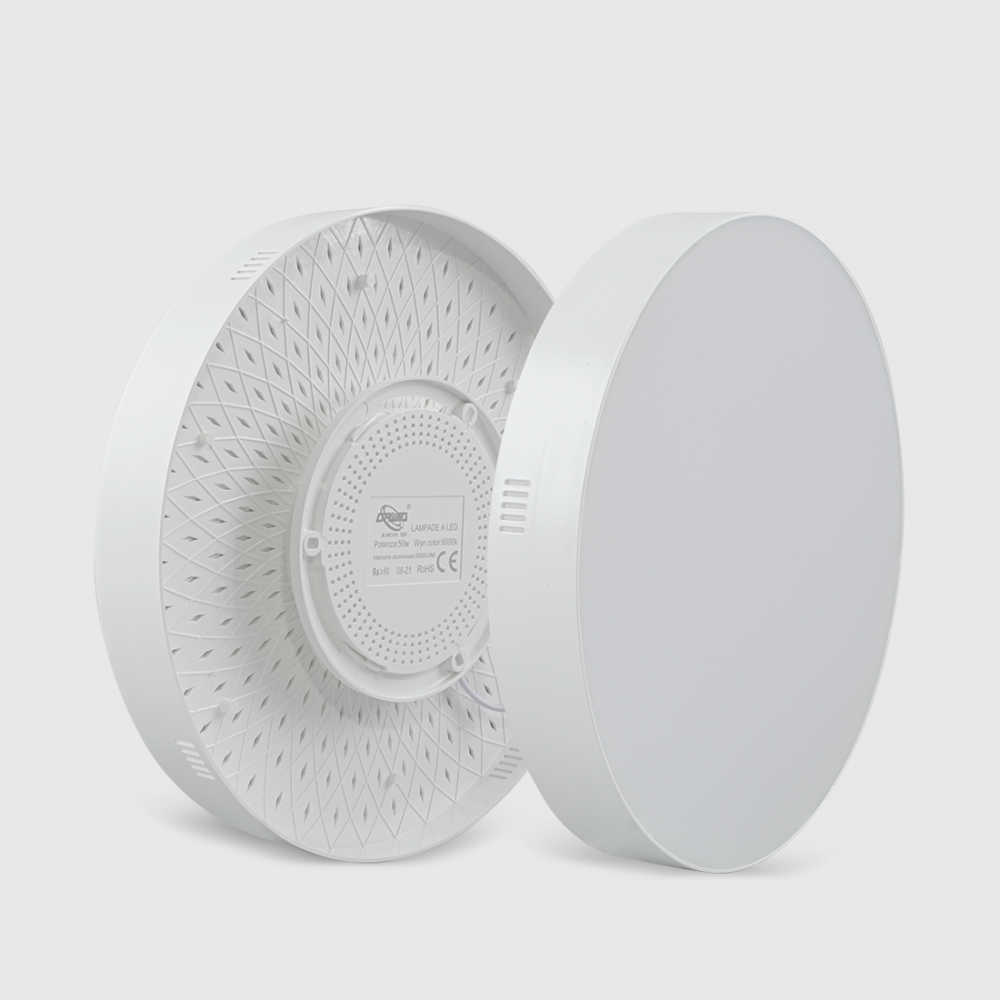 Plafón LED Orbita 50W luz blanca 6000K Lámpara...