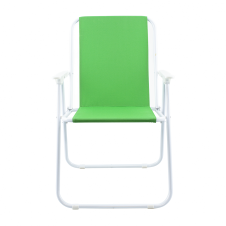 Silla para jardín en acero plegable Sea Beach Relax para camping