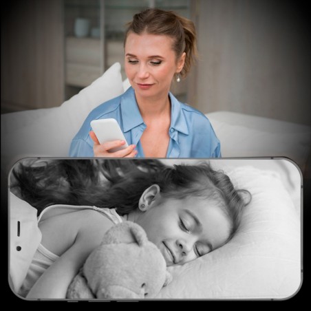 Cámara IP HD Wi-Fi P2P videovigilancia teléfono inteligente control remoto