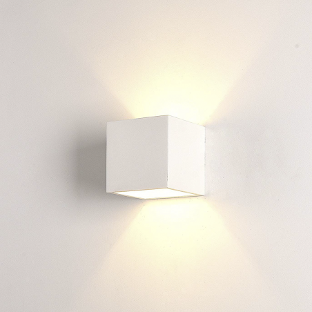 Aplique de yeso GS-5019 Montaje en pared G9 Emisión de luz doble