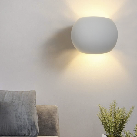 Lámpara de pared de yeso GS-5017 G9 Montaje en pared Doble emisión de luz