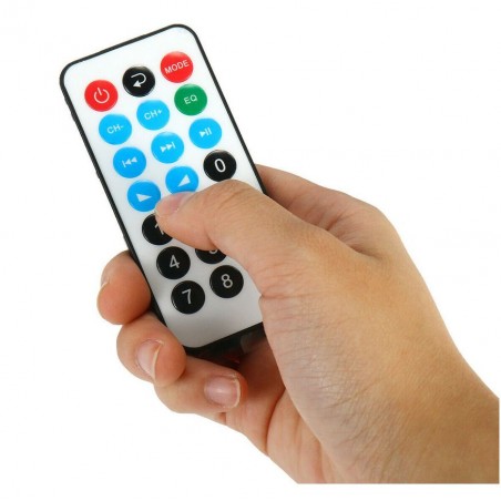 Amplificador Karaoke Bluetooth Estéreo HiFi MP3 Pantalla LCD Entrada USB y SD