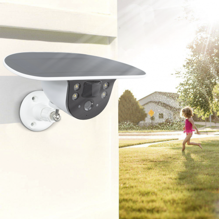 Cámara de carga solar control APP de Wi-Fi infrarroja inalámbrica al aire libre