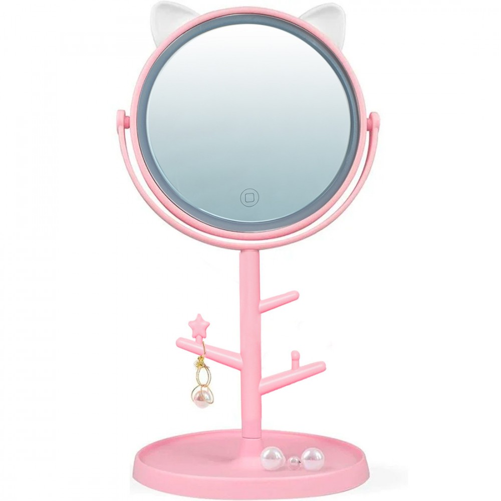 Espejo maquillaje cosmético luz LED sobremesa...