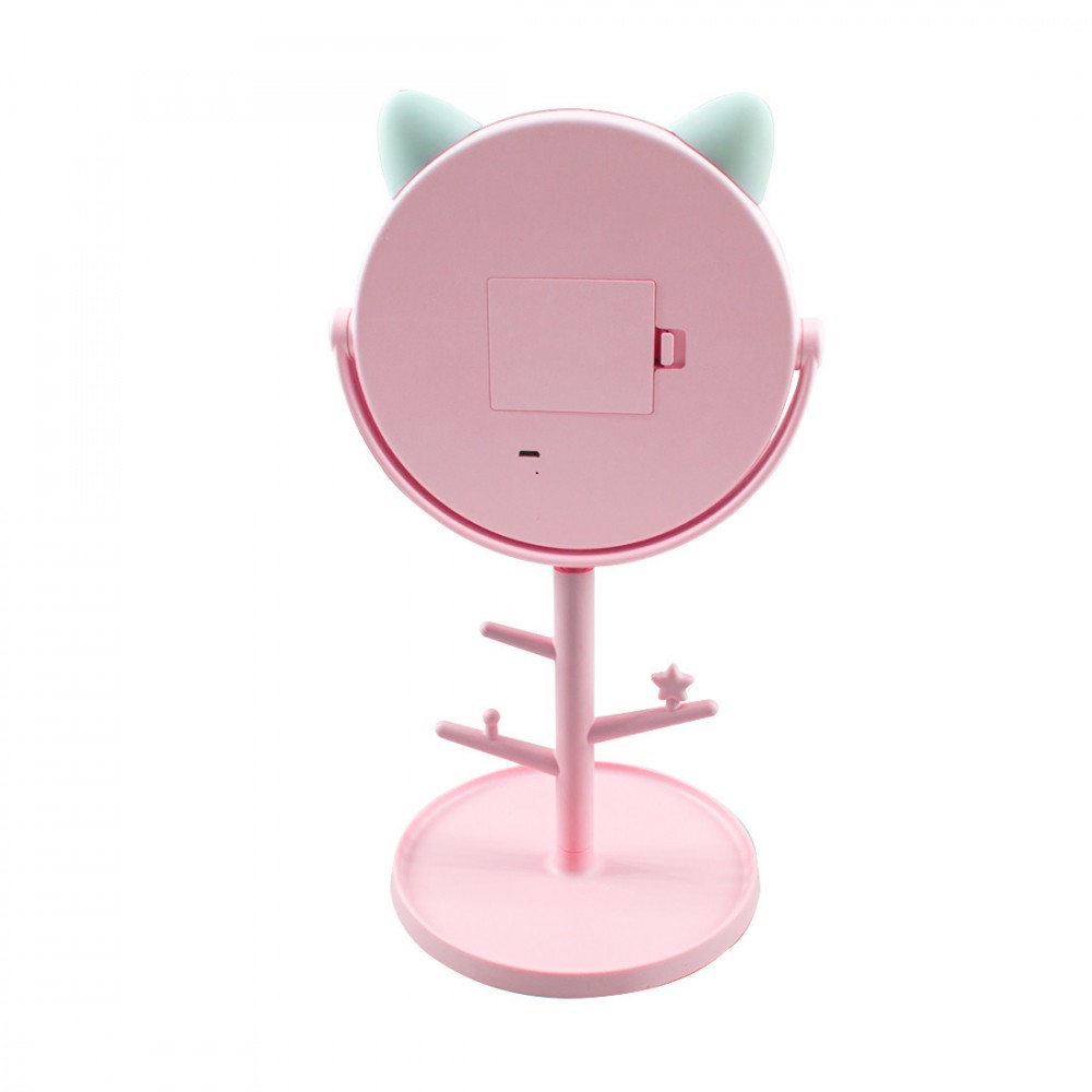 Espejo maquillaje cosmético luz LED sobremesa...