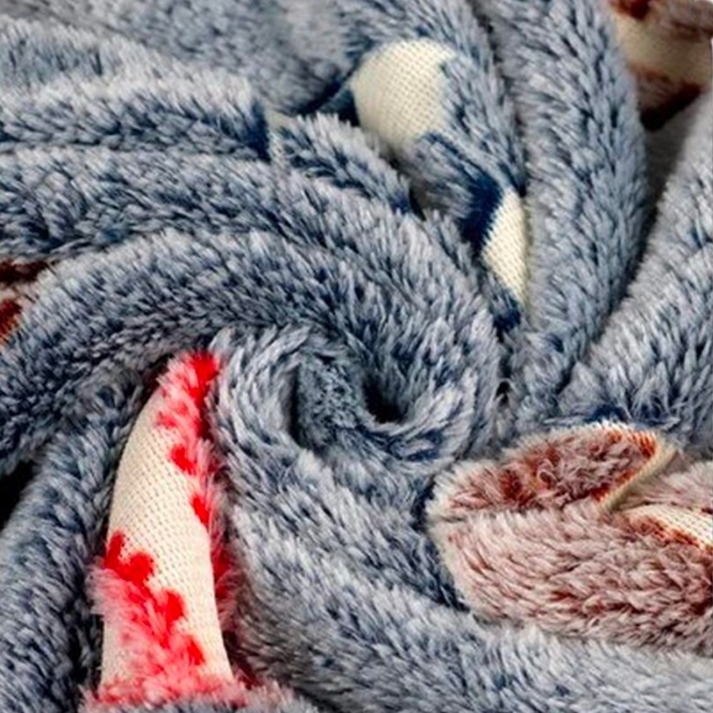 Manta mágica infantil polar Baloncesto Gris...