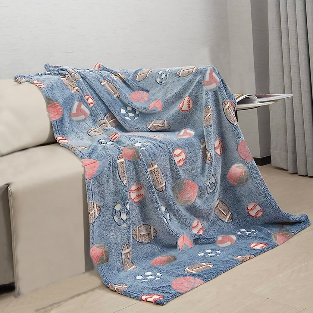 Manta mágica infantil polar Baloncesto Gris...