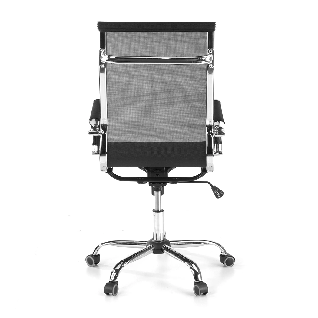 Silla presidencial RENZO de oficina de malla con respaldo alto y reposabrazos - Imagen 13 de 24