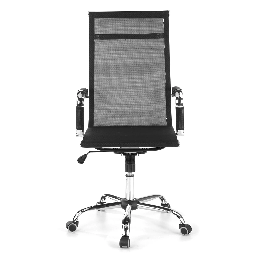 Silla presidencial RENZO de oficina de malla con respaldo alto y reposabrazos - Imagen 16 de 24