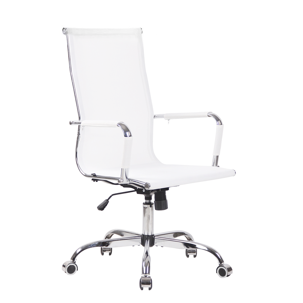 Silla presidencial RENZO de oficina de malla con respaldo alto y reposabrazos - Imagen 20 de 24